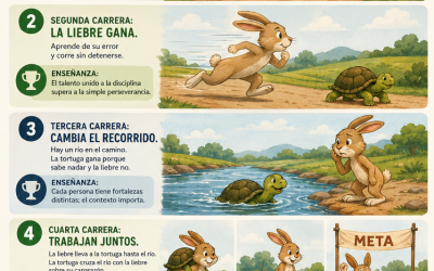 La fábula de la liebre y la tortuga